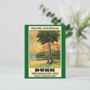 Travel Australia, Dunk, Holiday Postcard