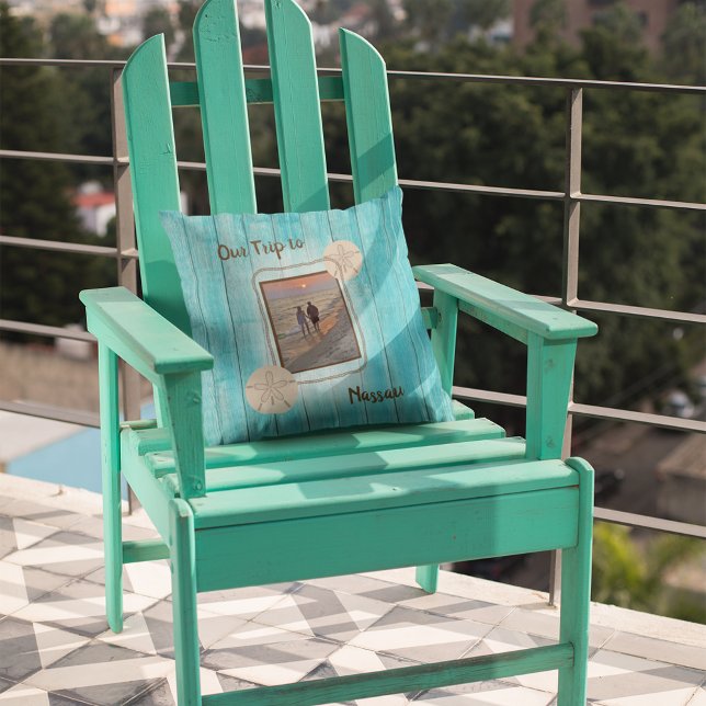 Travel Beach Photo Cushion (Creator Uploaded)