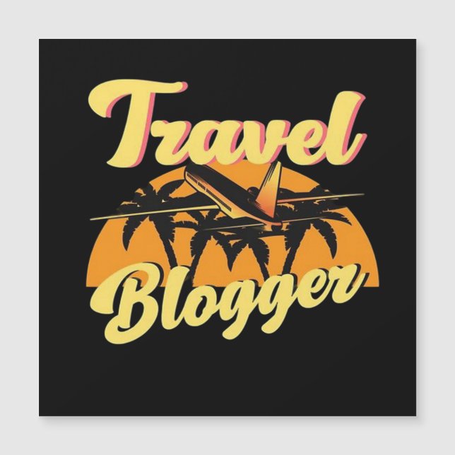 Travel Blogger (Front)