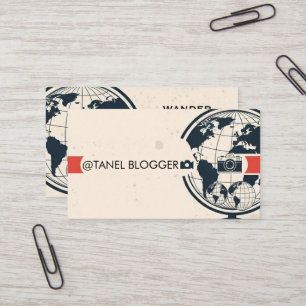 Travel Blogger Card