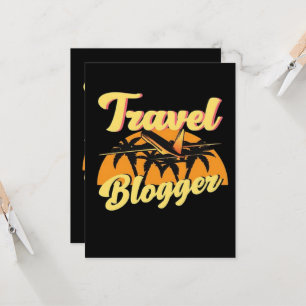 Travel Blogger Card