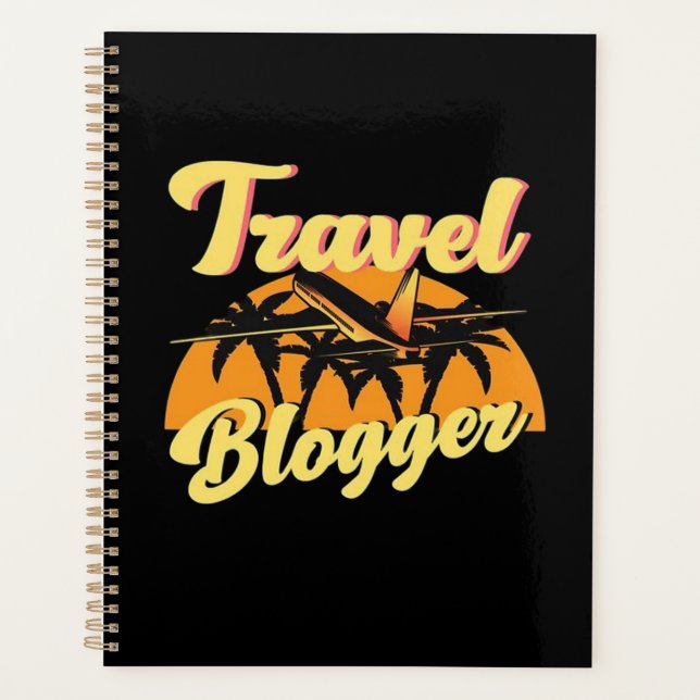 Travel Blogger Planner (Front)