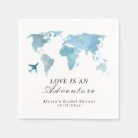 Travel Bridal Shower Love Is An Adventure