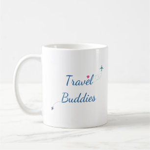 Travel Buddies - Adventure Awaits Coffee Mug