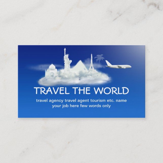 travel business card (Front)