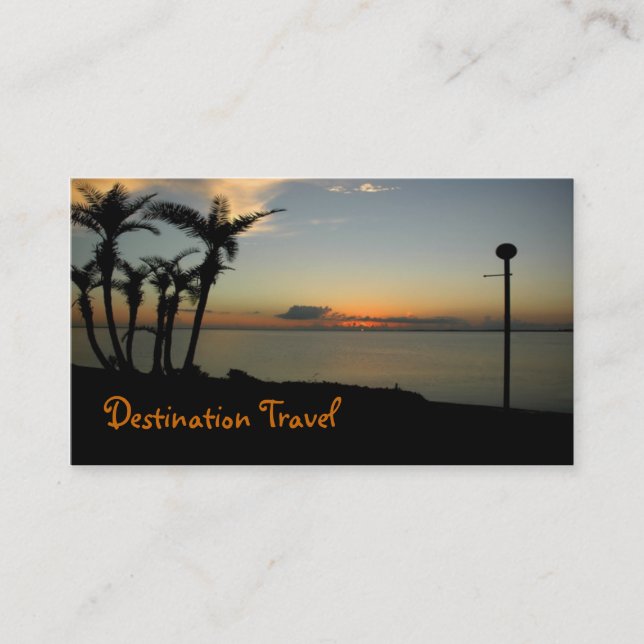 Travel Business Card (Front)