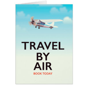 Travel By Air travel poster