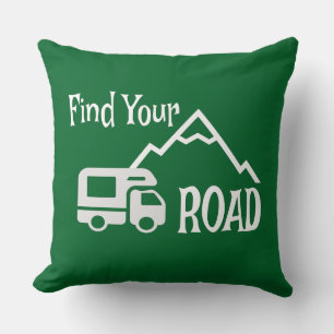 Travel Camping RV Find Your Road Cushion