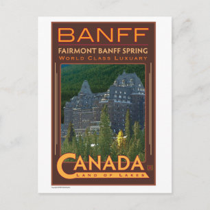 TRAVEL-Canada-Banff- Postcard