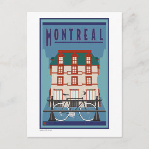 TRAVEL-Canada-Montreal- Postcard