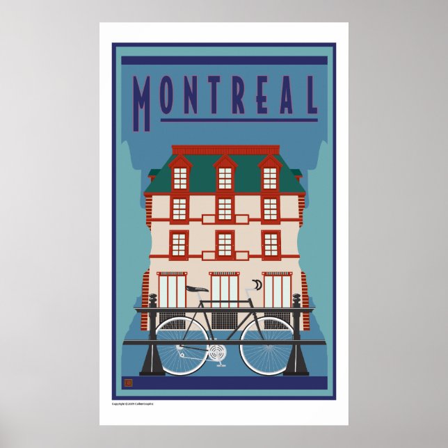 TRAVEL-Canada-Montreal Poster (Front)