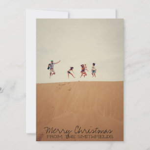 Travel Christmas Holiday Card