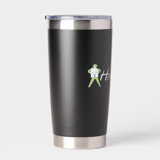 Travel cup insulated tumbler