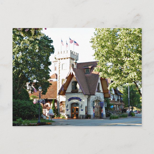 Travel Destination Postcard Frankenmuth Michigan (Front)