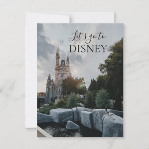Travel Disney Postcard - Magic Kingdom Castle