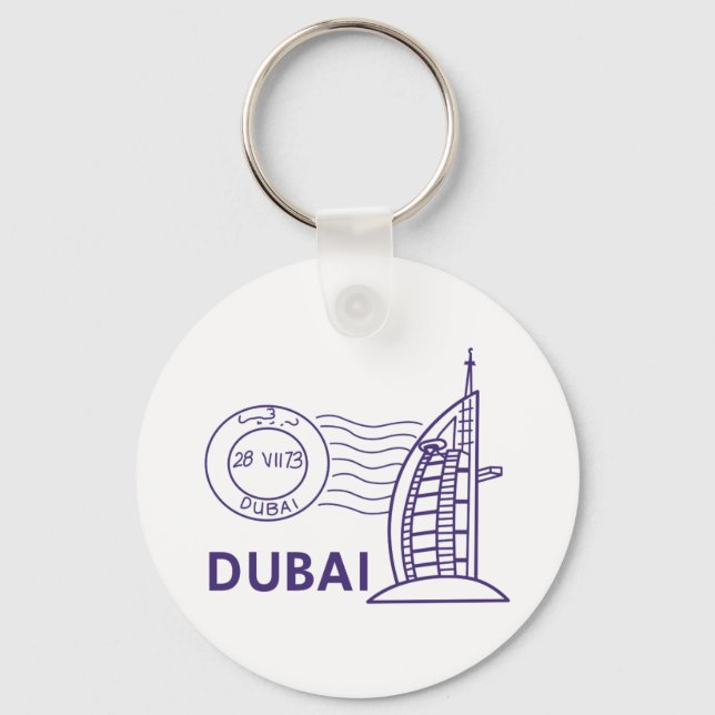TRAVEL DUBAI KEY RING (Front)