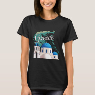 Travel Europe Greece Athens Santorini Crete Greek T-Shirt