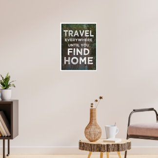 Travel Everywhere Poster