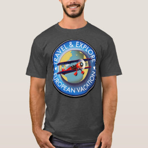 Travel Explore European Vacation T-Shirt