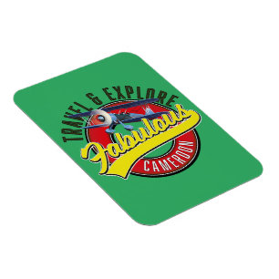 Travel & Explore Fabulous Cameroon logo Magnet
