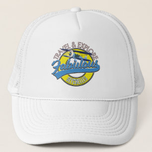 travel explore fabulous Gibraltar logo Trucker Hat