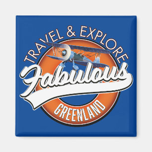travel explore fabulous Greenland Magnet