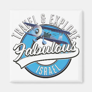 Travel Explore Fabulous Israel Magnet