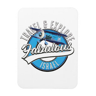 Travel Explore Fabulous Israel Magnet