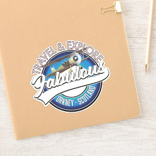 Travel explore fabulous Orkney Scotlands logo