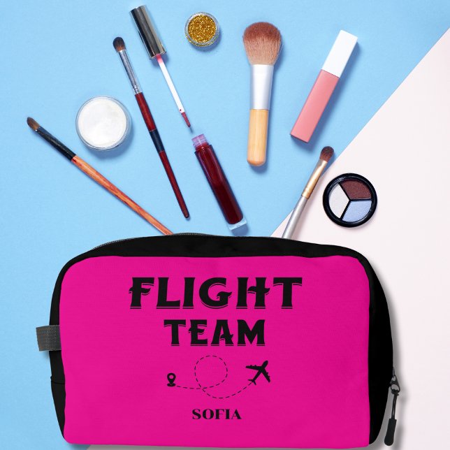 Travel Family Vacation Flight Team & Aeroplane Pin Dopp Kit (Creator Uploaded)