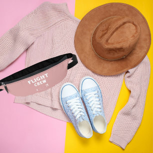 Travel Flight Crew Aeroplane Flying Modern Vacatio Bum Bags