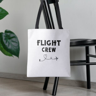 Travel Flight Crew Aeroplane Flying Modern Vacatio Tote Bag