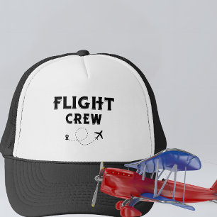 Travel Flight Crew Aeroplane Flying Modern Vacatio Trucker Hat