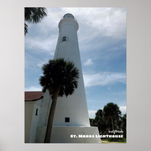 Travel Florida - St. Marks Lighthouse Poster