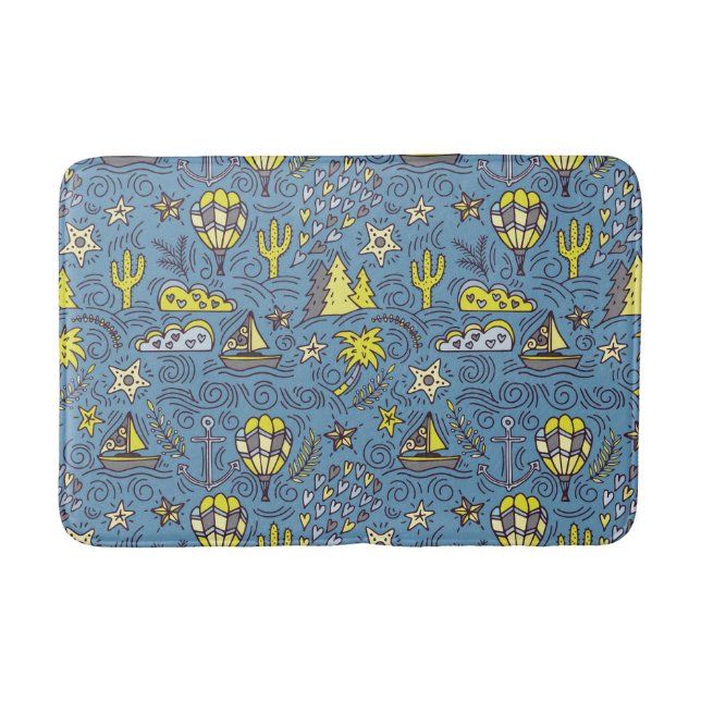 Travel Fun Bath Mat (Front)