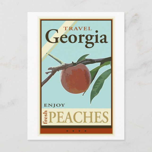 Travel Georgia Postcard (Front)