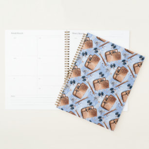 Travel Girl Pattern Planner