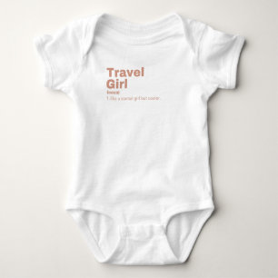 Travel Girl - Travel Baby Bodysuit