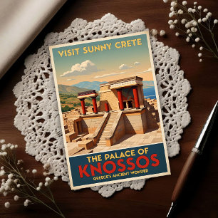 Travel Greece: A Vintage 1960s Postcard