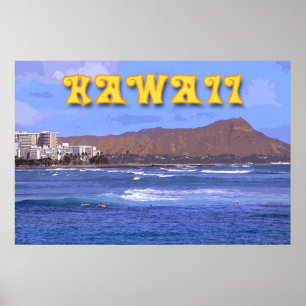 Travel Hawaii Poster