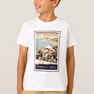 Travel Hong Kong Riviera Of The Orient T-Shirt