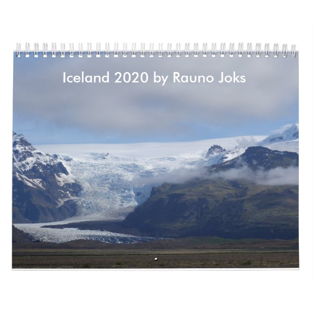 Travel Iceland 2021 Calendar by Rauno Joks (Cover)