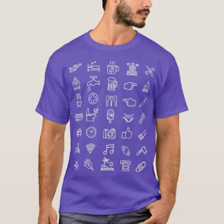 Travel Icons T-Shirt