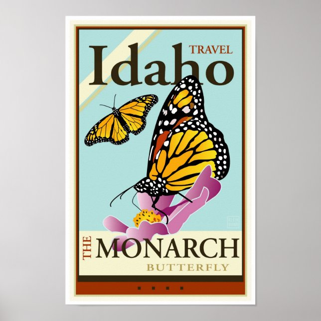 Travel Idaho Poster (Front)