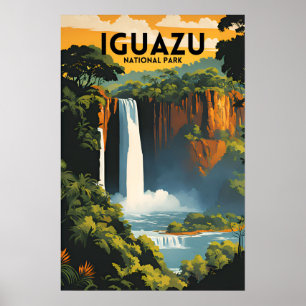 Travel Iguazu National Park Poster