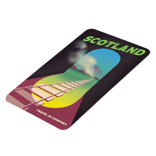 Travel in comfort Scotland Magnet (Left Side)