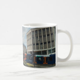 Travel in the city coffee mug