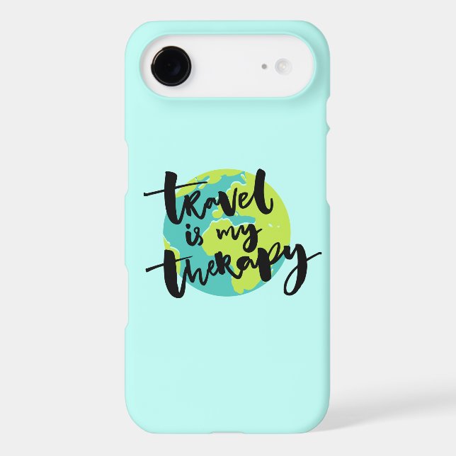 Travel is my Therapy Case-Mate iPhone Case (Back)