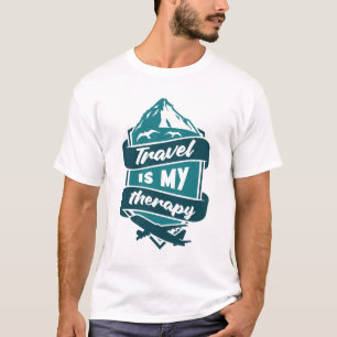 Travel Is My Therapy T-Shirt