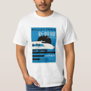 Travel Japan Bullet Train Shinkansen T-Shirt